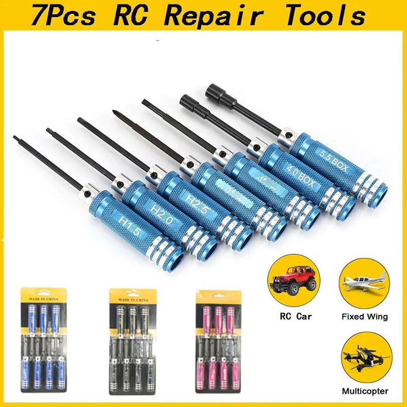 Rc Helicopter Tool Kit - Conjunto de Chaves Hexagonais RC de