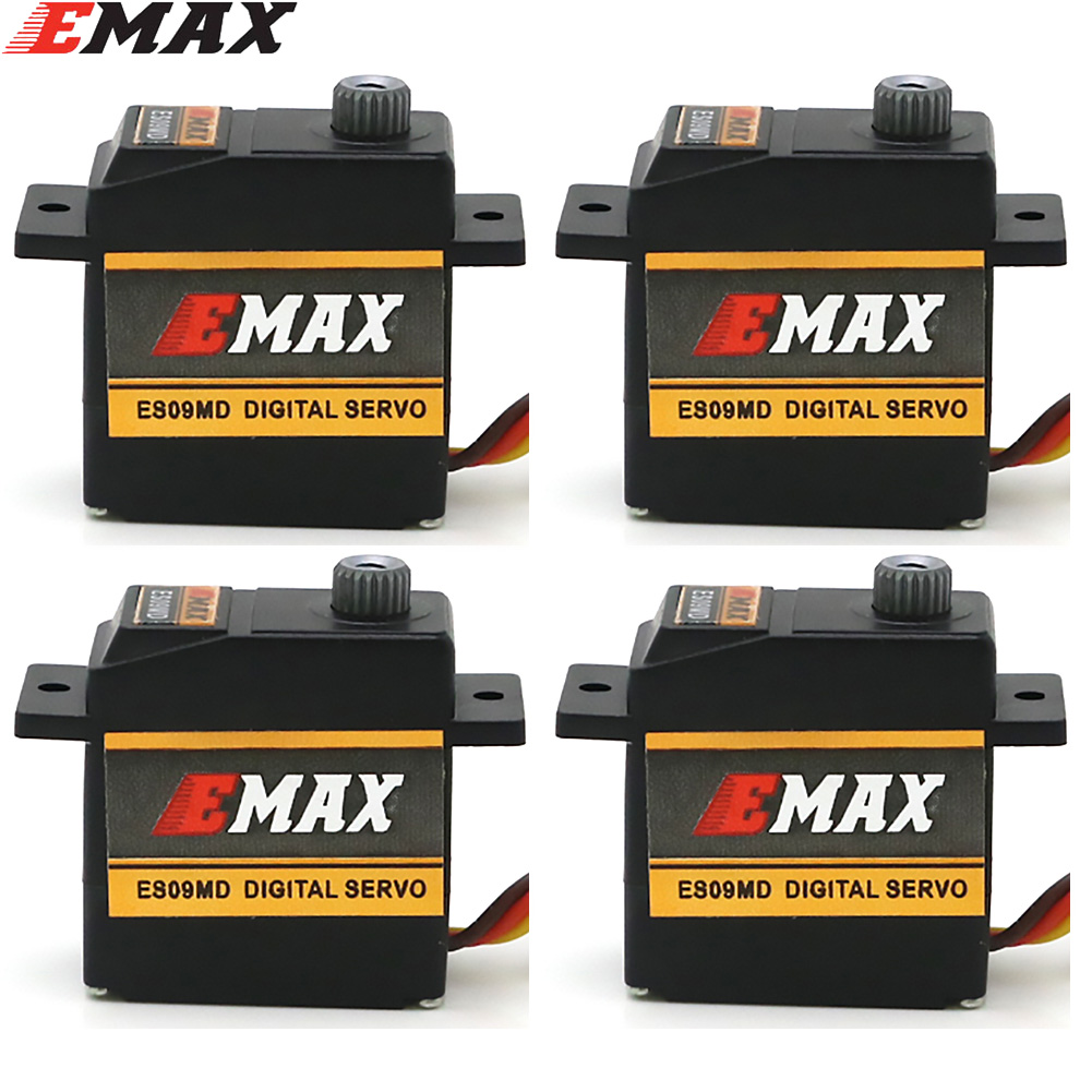 Rc Helicopter Servo - Servo Digital EMAX ES09MD com Engrenagem