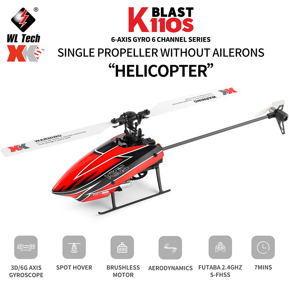 Rc Helicopter Nitro - Wltoys-RC Helicóptero Aircraft Drone, Pá sem
