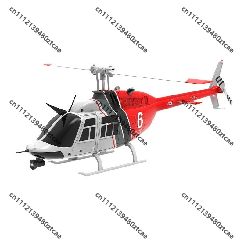 Rc Helicopter Single Rotor - Helicóptero RC C138 6 Canais Flybarless
