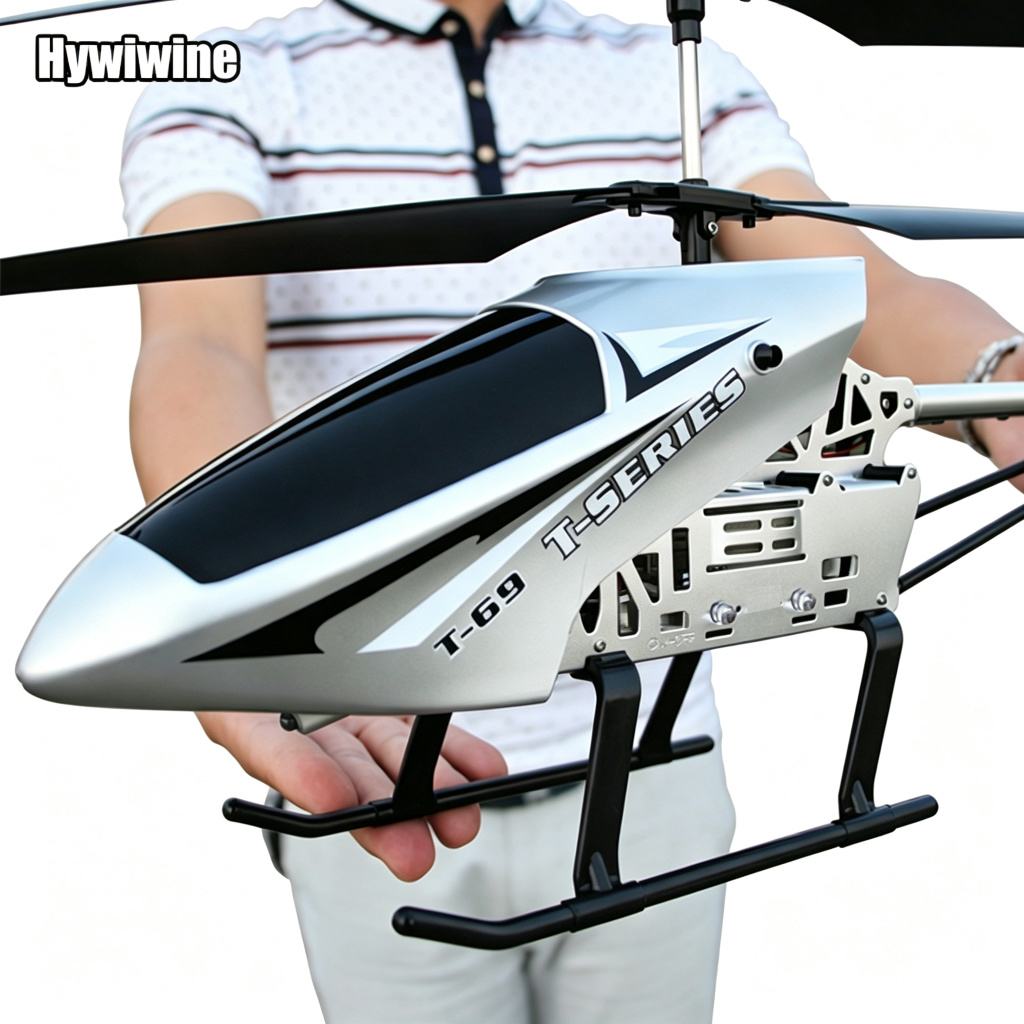 Rc Helicopter Large - Helicóptero RC Grande 3.5CH, Aeronave de
