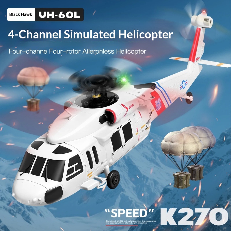 Rc Helicopter Gyro - Helicóptero de Controle Remoto Wltoys K270