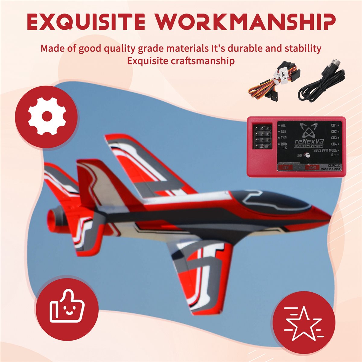 Rc Helicopter Gyro - Estabilizador de Giroscópio goodede para Controlador