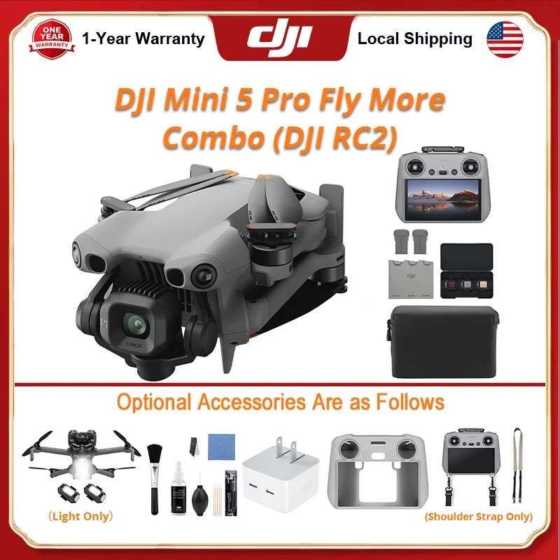 Kit de Drones DJI Mini 5 Pro F - Rc Helicopter Tool Kit avaliação e preço