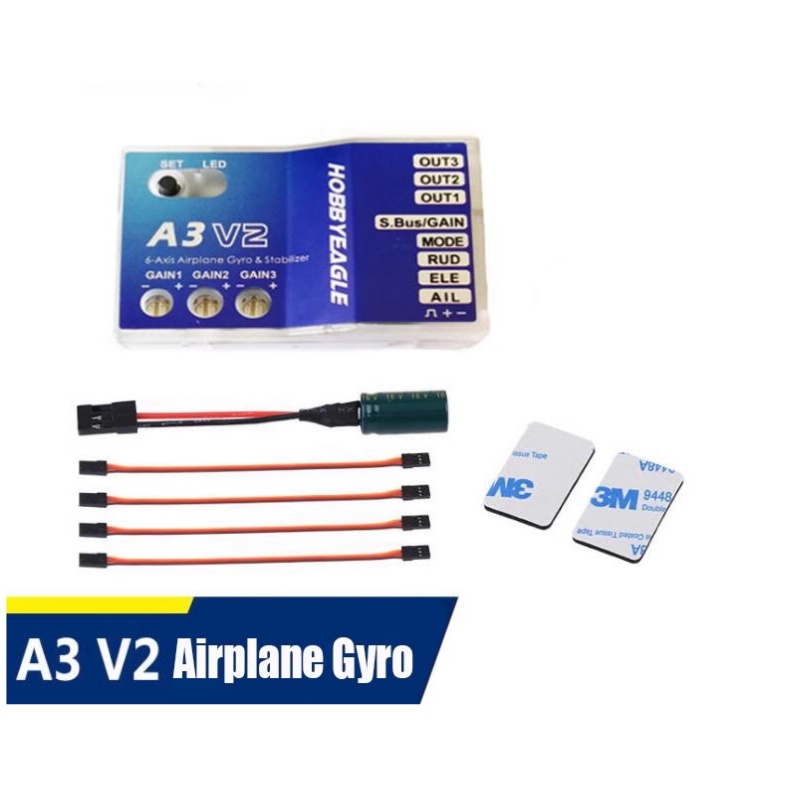 Controlador de Voo A3 V2 Estab - Rc Helicopter Gyro avaliação e preço