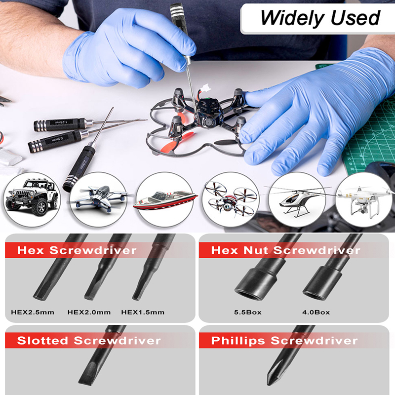 Conjunto de Chaves Hexagonais  - Rc Helicopter Tool Kit avaliação e preço