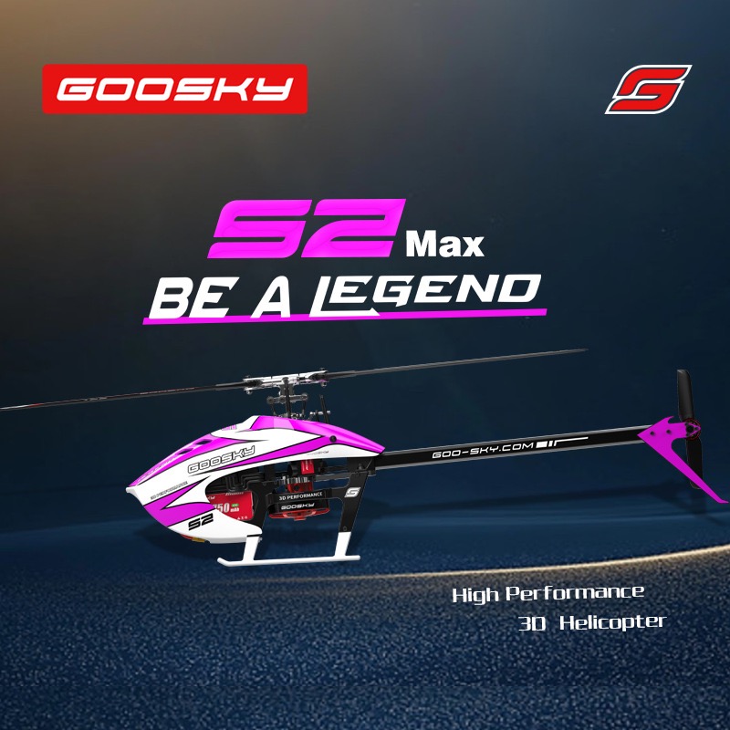 Goosky s2 max modelo de aerona - Rc Helicopter Gyro avaliação e preço