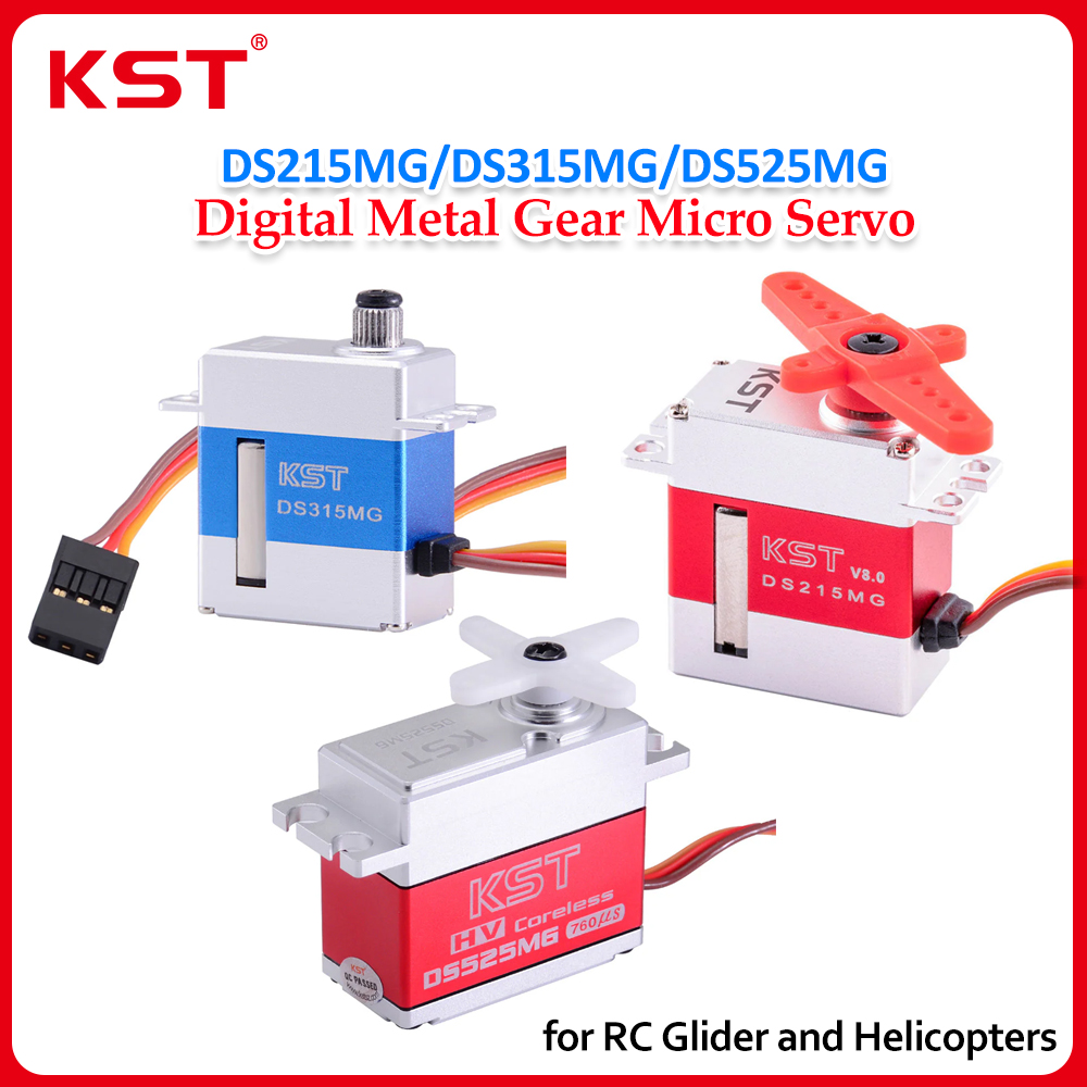 KST DS215MG/ DS315MG /DS525MG  - Rc Helicopter Servo avaliação e preço