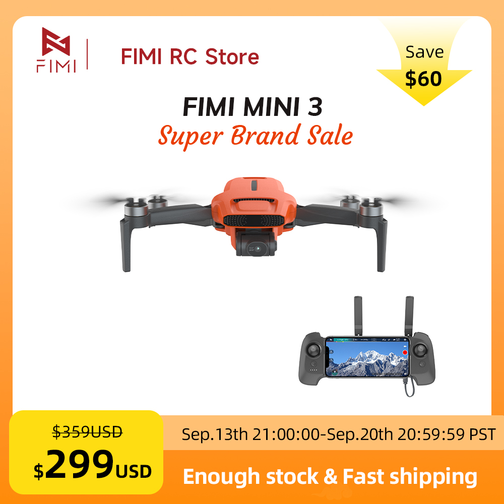 Drone FIMI MINI 3 com Câmera 4 - Rc Helicopter Case avaliação e preço