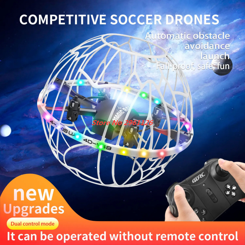 Drone de Futebol com Controle  - Rc Helicopter Gas avaliação e preço